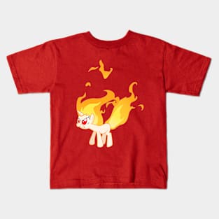 This Twilight Sparkle is on Fire Kids T-Shirt